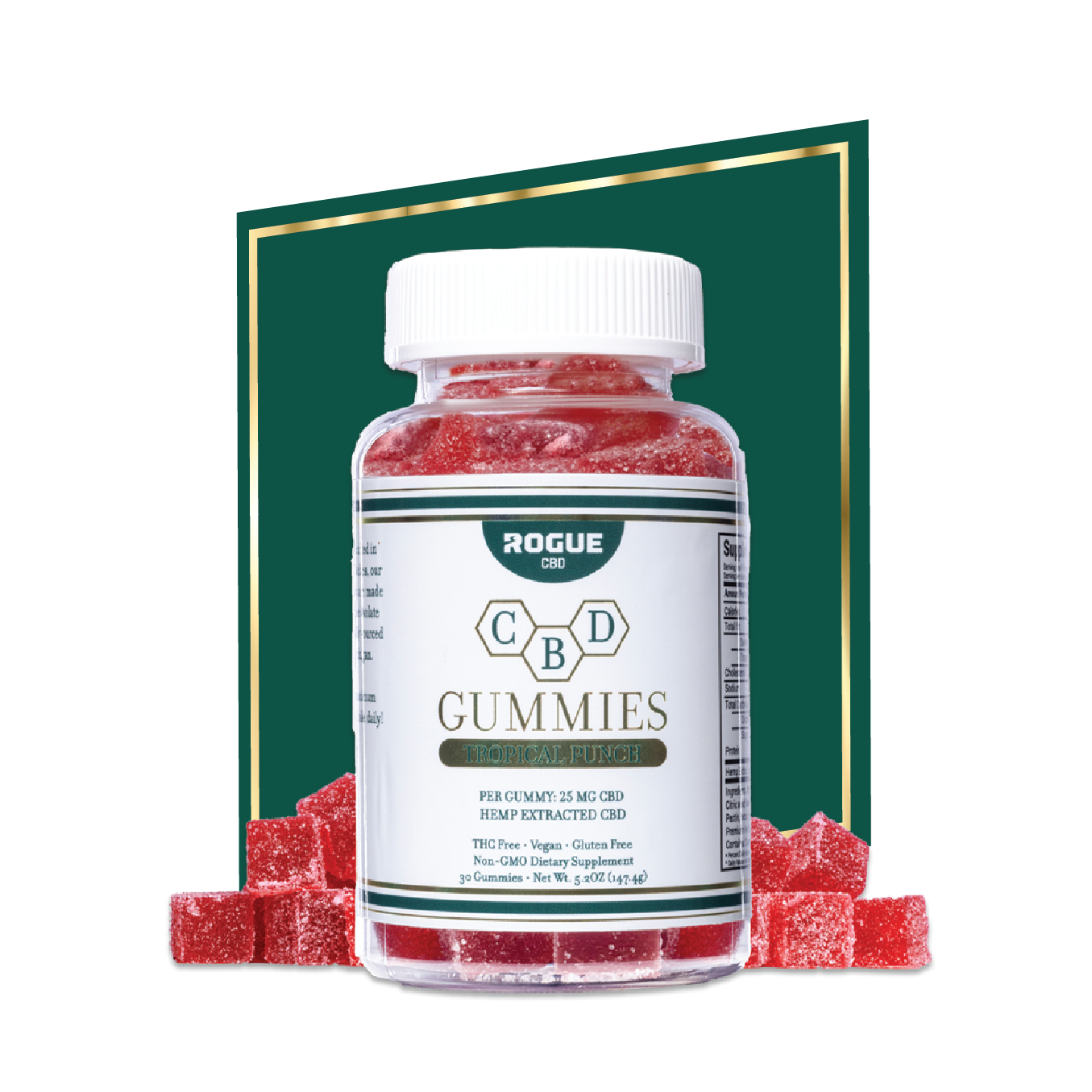 CBD Gummies: Tropical Punch